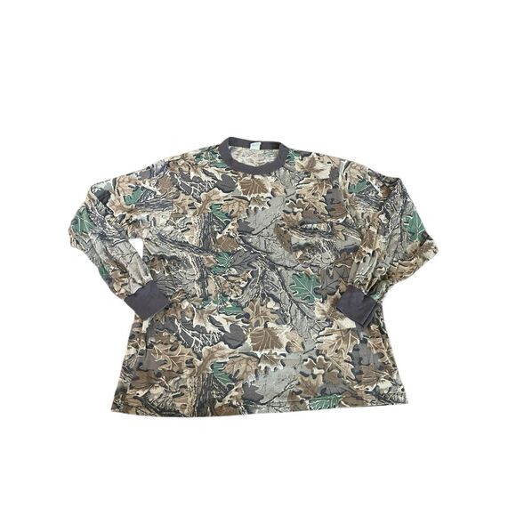 Vintage Realtree Advantage Camouflage Long Sleeve Shirt – Made in USA – Size [Ta - Picture 1 of 3
